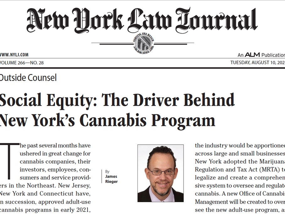 Social Equity: The Driver Behind New York’s Cannabis Program